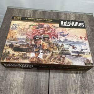 Axis and Allies 1941 Board Game WWII Strategy Multiple Players Age 12-Adult